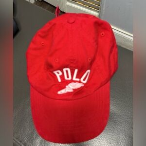 Red Polo Cap